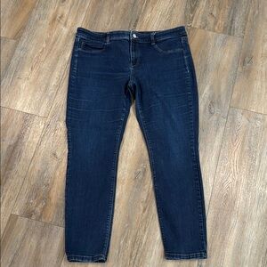 White House Black Market Blue Jeggings